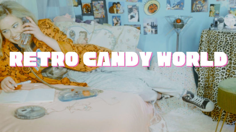 Retro Candy World x Goldie Swan Productions